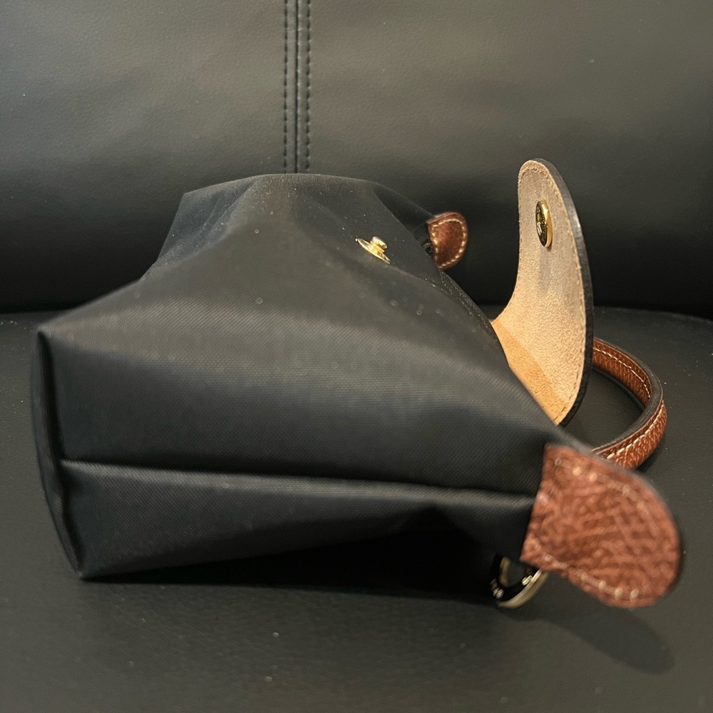 AUTHENTIC Longchamp le pliage original pouch with handle - Picture 8 of 10